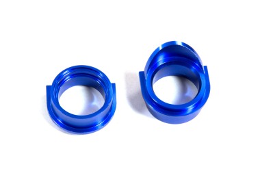 Losi Aluminum Rear Differential Bearing Insert Set (Blue) (2)-LOSB2544