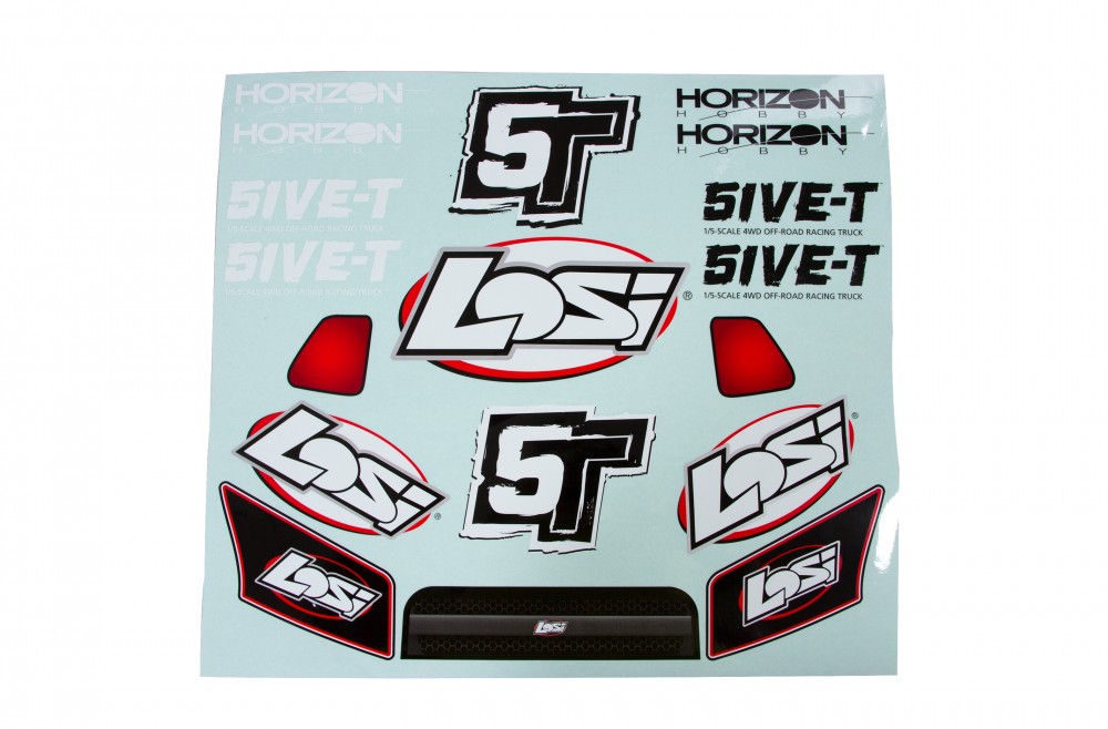 rc car number decals