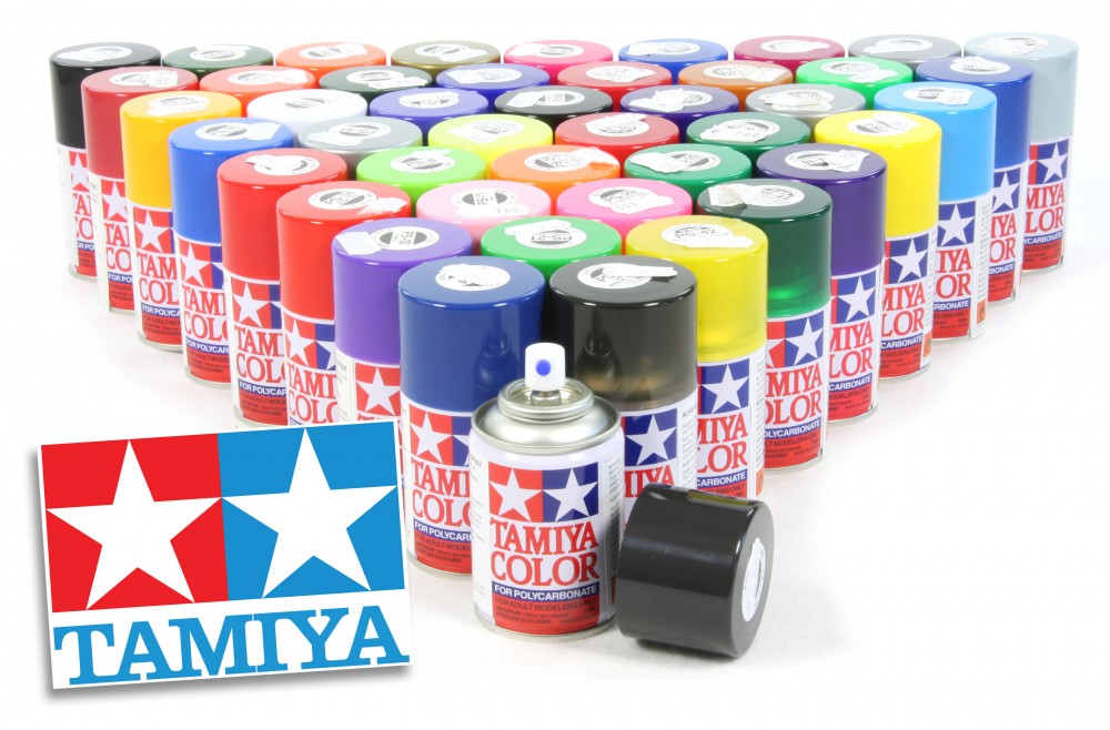 Tamiya Lexan spray paint - rc-car-online Onlineshop Hobbythek